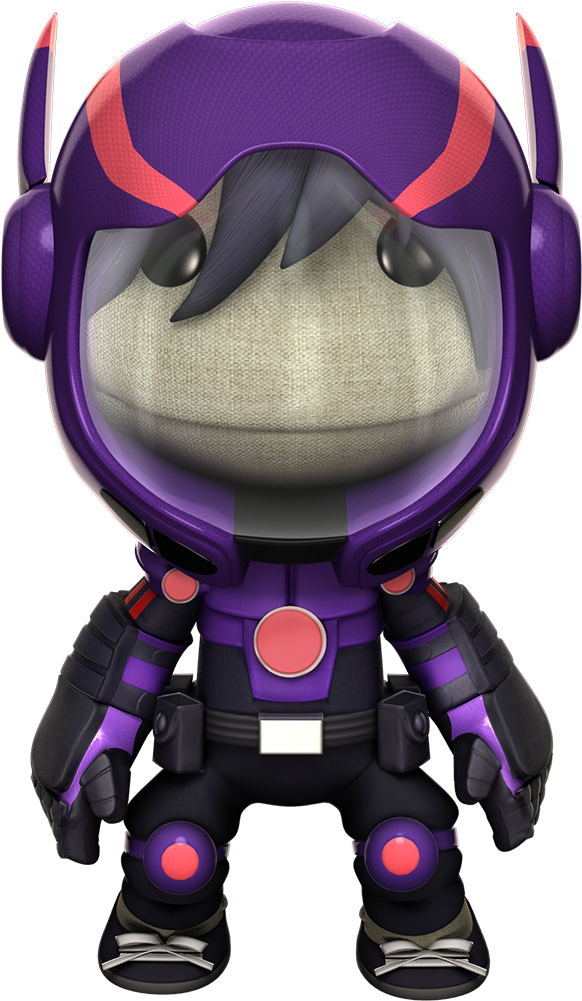 Little Big Planet Hiro Costume - Little Big Planet Big Hero 6 Clipart (1200x1200), Png Download