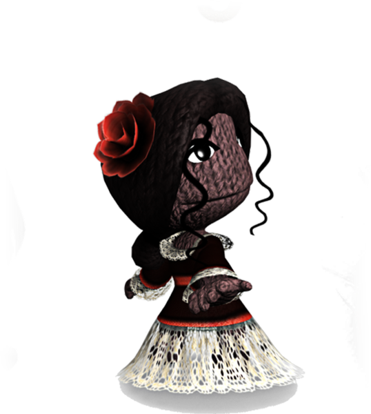 Little Big Planet Sackgirl Clipart (538x600), Png Download