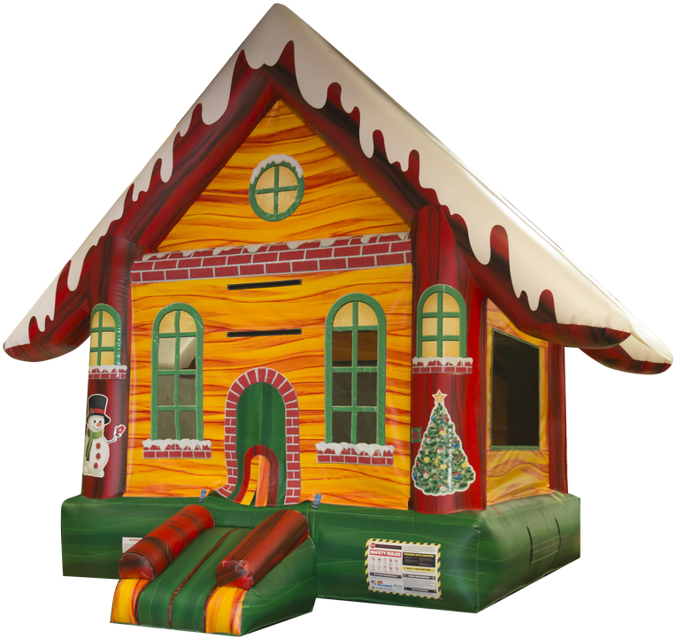 Holiday Fun Bounce House - House Clipart (1280x853), Png Download