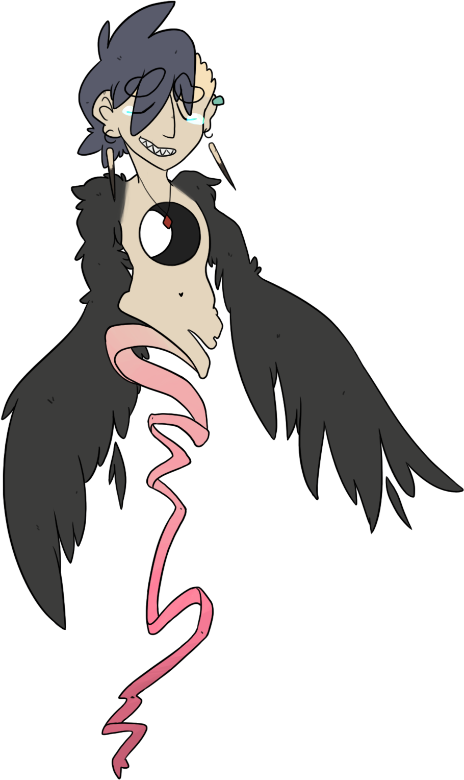 The Soporific Spirit Decides To Unravel - Cartoon Clipart (945x1632), Png Download