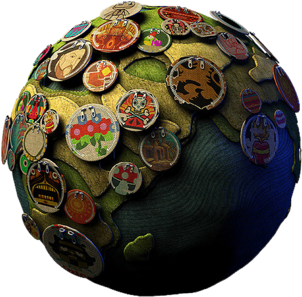 Gallery/earth Lbp - Little Big Planet Wallpaper Hd Clipart (670x670), Png Download