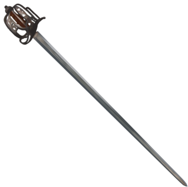 Claymore - Ebony Harry Potter Wand Clipart (687x687), Png Download