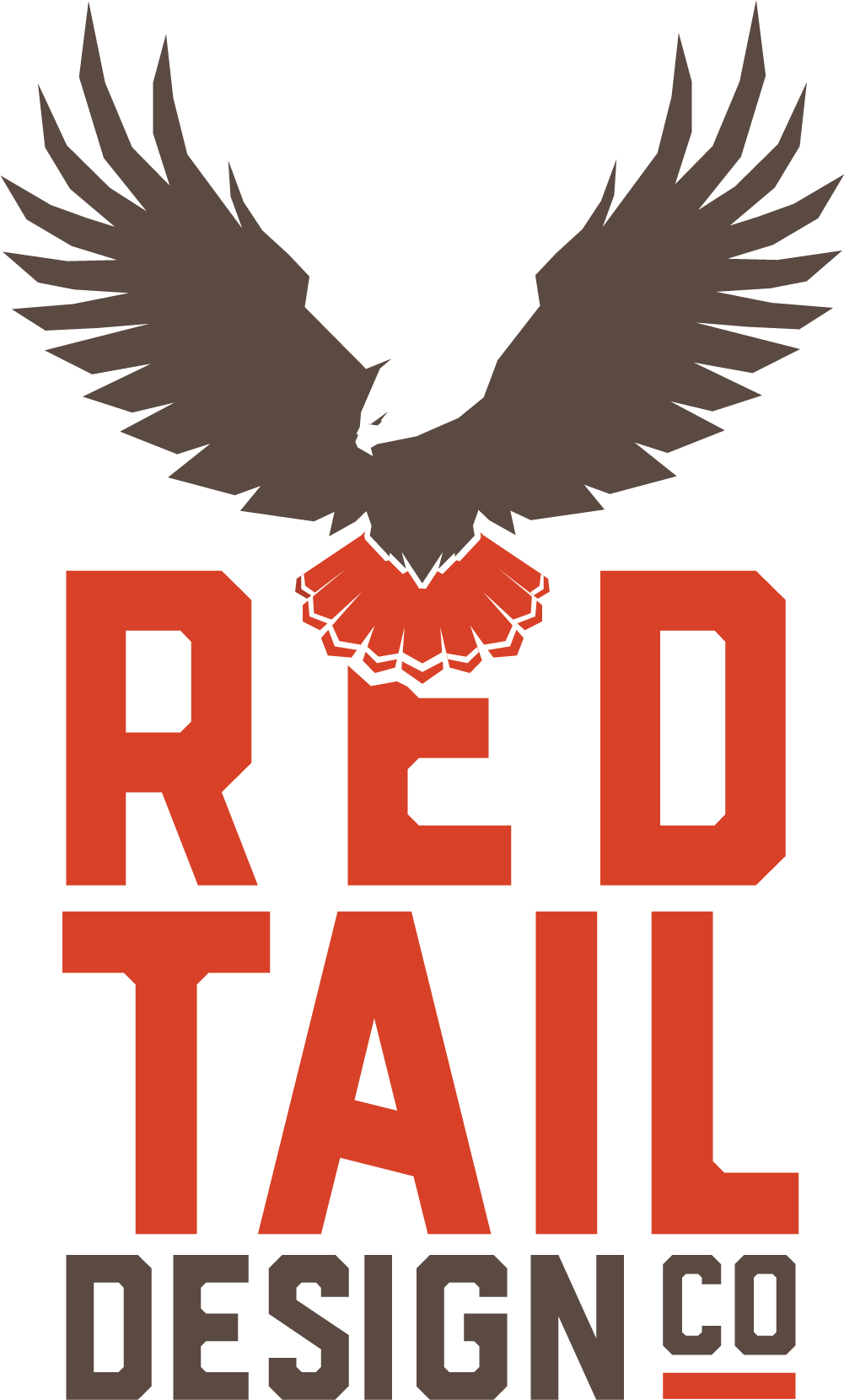 Reed & Baur Insurance Group - Red Tail Design Clipart (1001x1660), Png Download