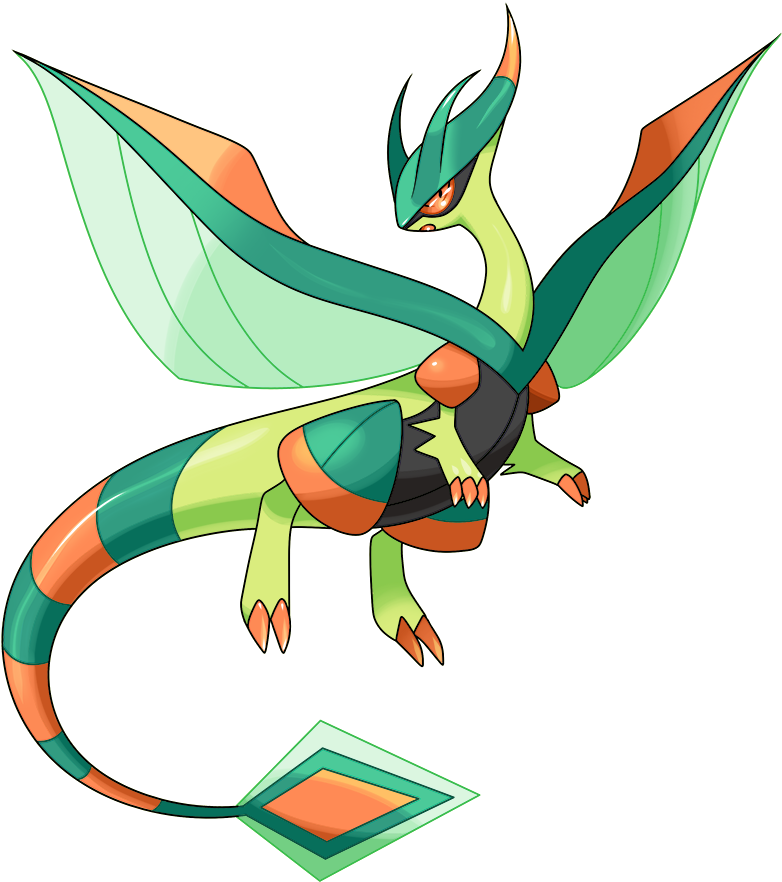 Yx3yrpi - Pokemon Tipo Dragon Tercera Generación Clipart (900x900), Png Download