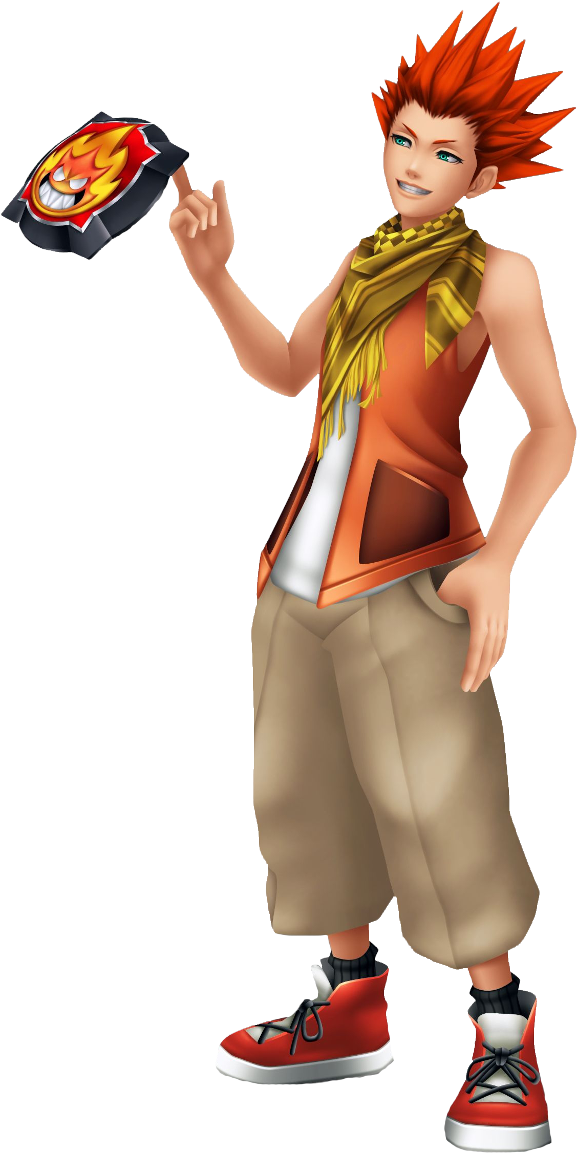 Axel Images - Lea Kingdom Hearts Bbs Clipart (1218x2327), Png Download