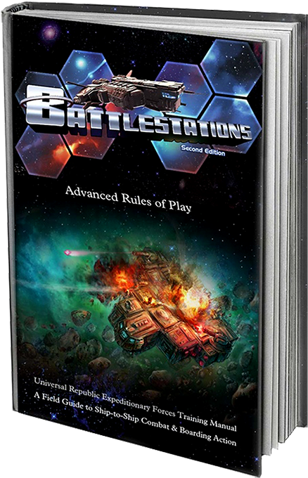 Battlestations Second Edition Hardcover Rulebook - Action Figure Clipart (700x700), Png Download