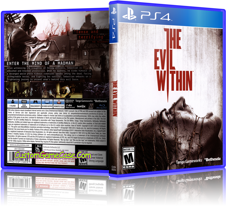 The Evil Within Evil Within Ps4 Cover Clipart Large Size Png Image The Evil Within Evil Within Ps4 Cover Clipart Large Size Png Image
