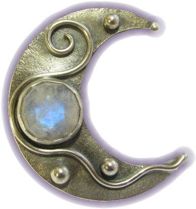 Itemithil Ondo, The Moonstone - Pendant Clipart (570x571), Png Download