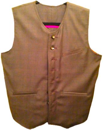 Vest-body Armor - Sweater Vest Clipart (600x600), Png Download