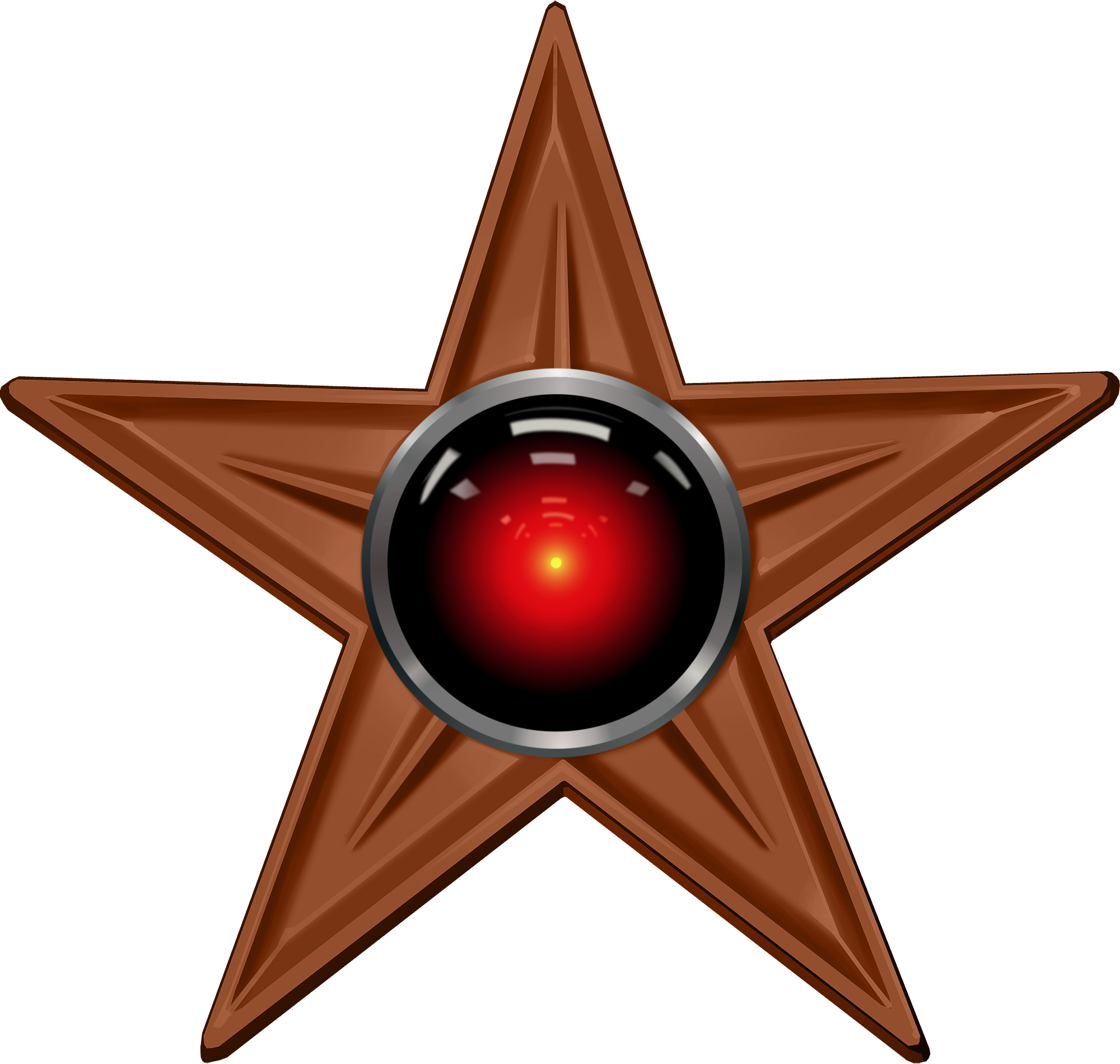 Hal9000 Barnstar - Ngôi Sao Bảy Màu Clipart (2000x1900), Png Download