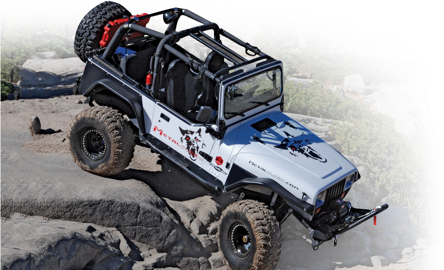 Jeep Yj Wrangler Frame-built Bumpers Clipart (921x549), Png Download