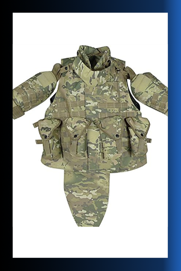 Cc-jj Otv Tactical Vest Body Armor With Pouch - Airsoft Body Armor Clipart (735x1100), Png Download