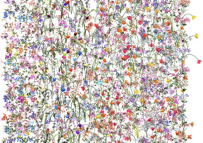 Floral Design Clipart (683x480), Png Download