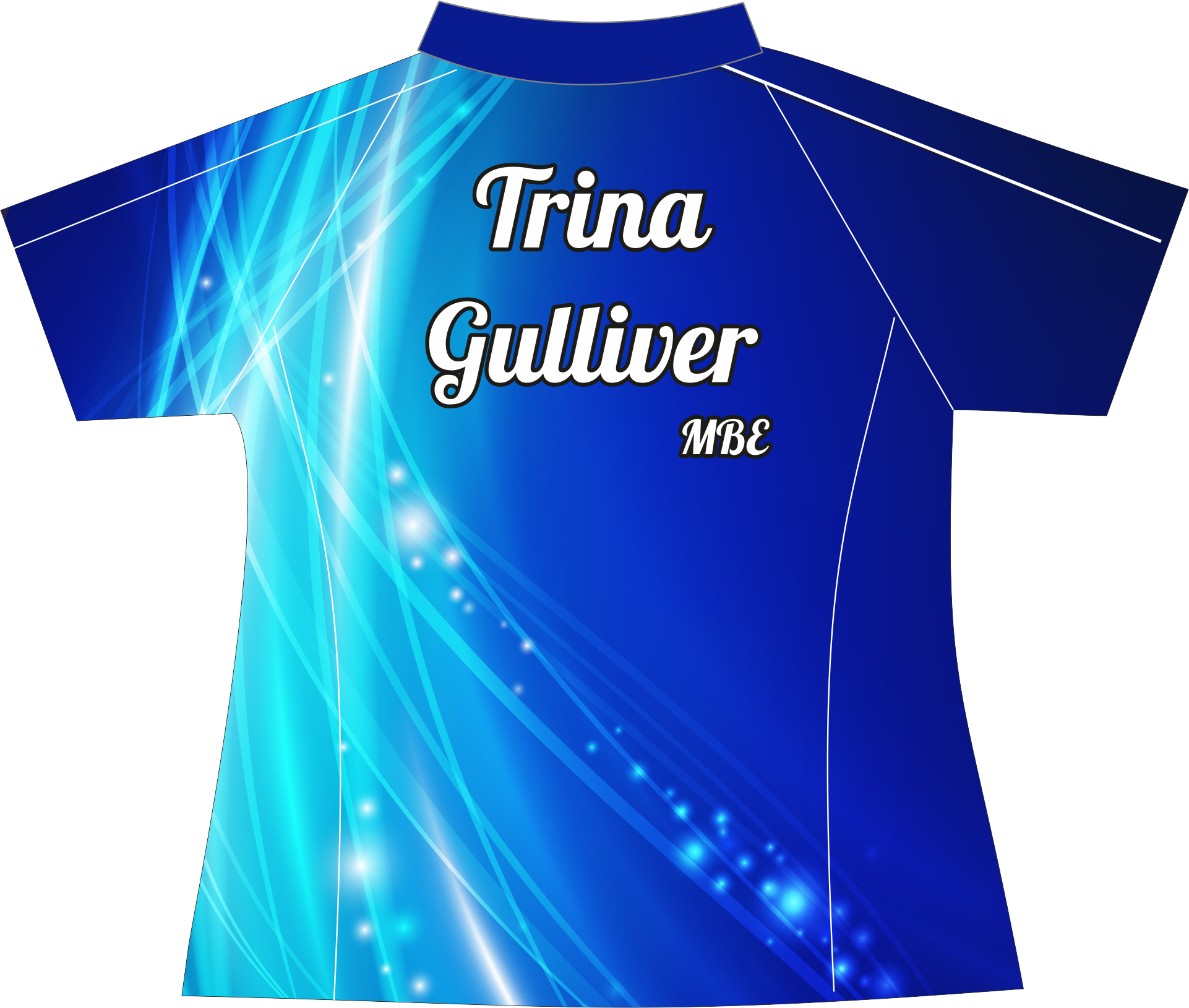 Replica Darts Shirts Official Trina Gulliver Mbe Replica - Met Your Mother Birthday Clipart (1922x1629), Png Download