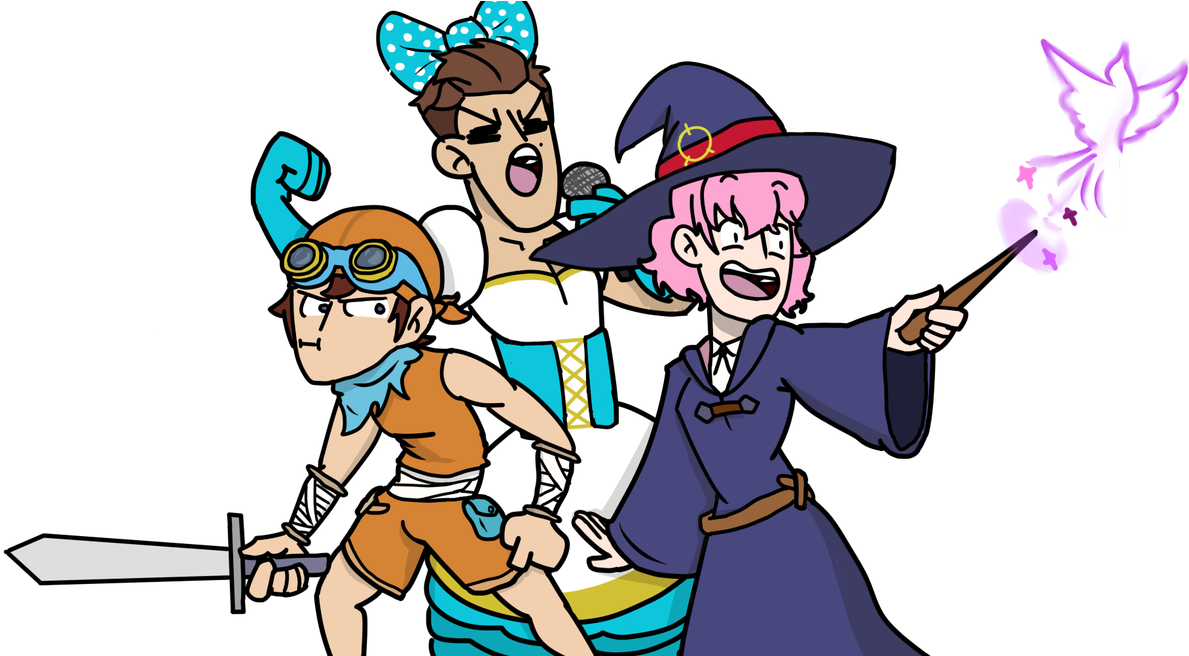 Miitopia Grumpcade Fan Art Clipart (1200x655), Png Download