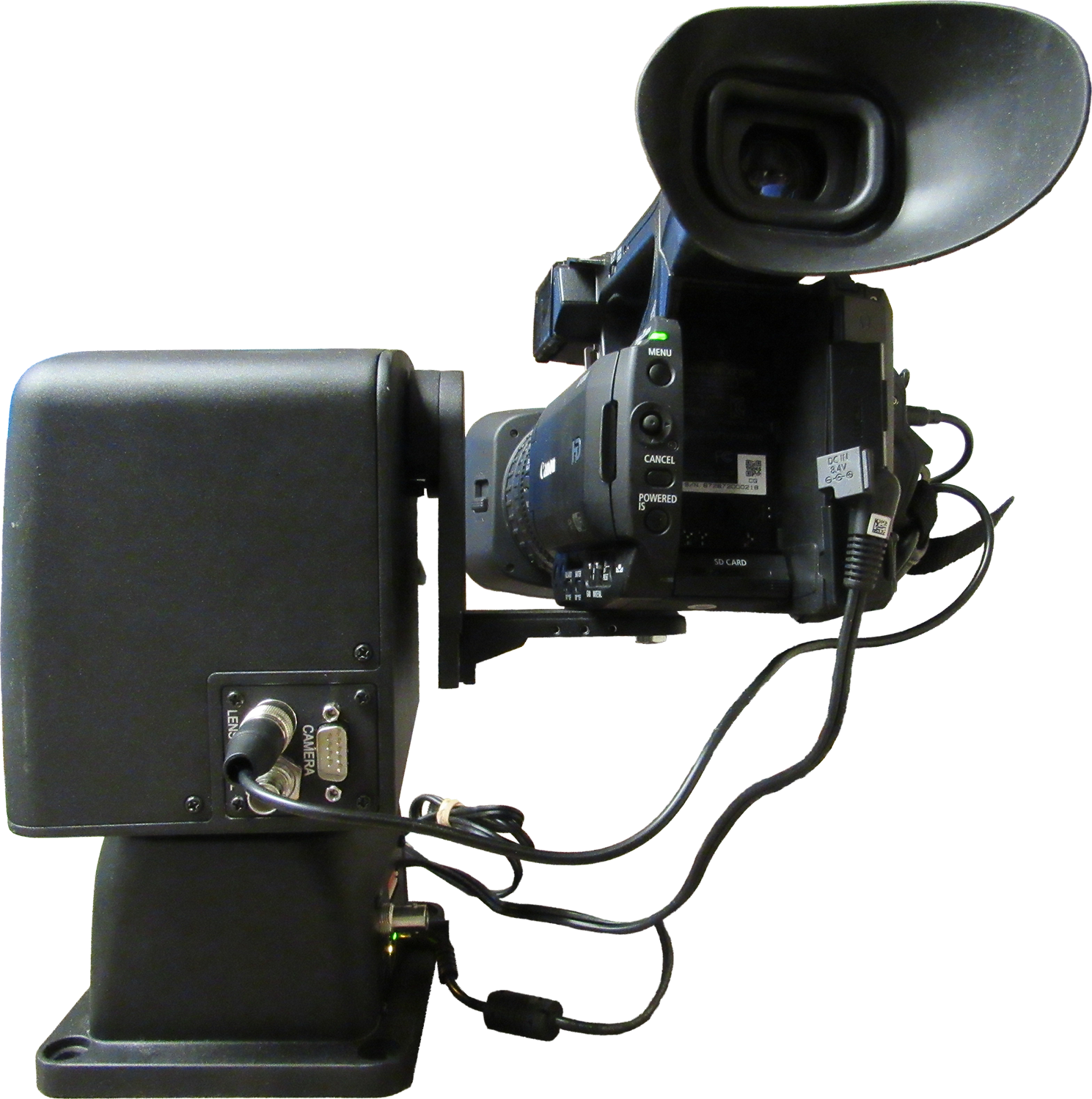 Pt Brdcstr L Back - Video Camera Clipart (1489x1500), Png Download