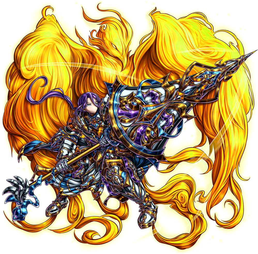 Divine Spear Reyon Full Art - Illustration Clipart (1024x1024), Png Download