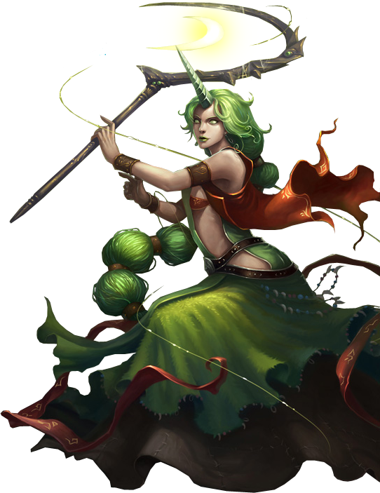 Divine Soraka Skin Clipart (542x703), Png Download