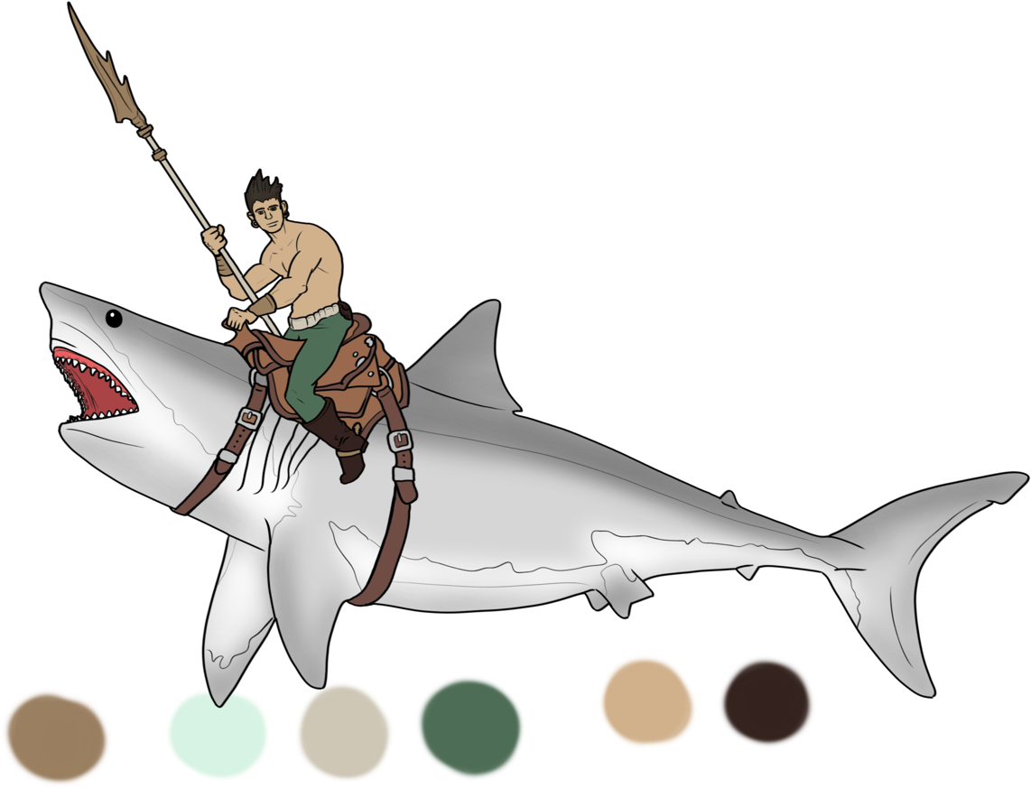 Update To My Generic Water Cultist In Order To Match - Swordfish Clipart (1280x959), Png Download