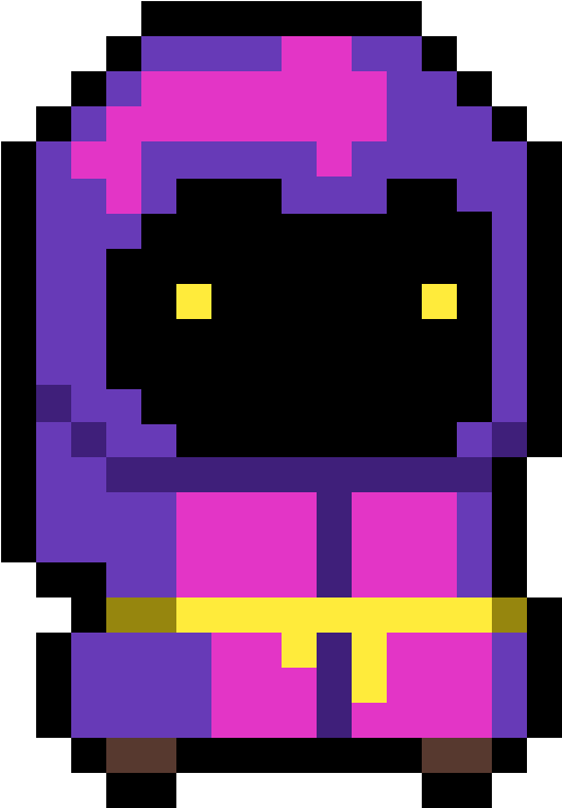 G The Cultist - Idle Animation Pixel Gif Clipart (1000x1000), Png Download