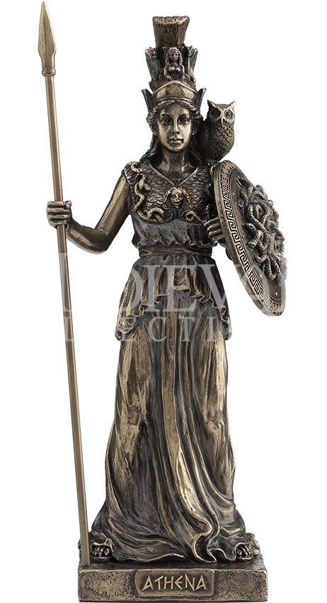Greek Goddesses Statue Athena Clipart (850x850), Png Download
