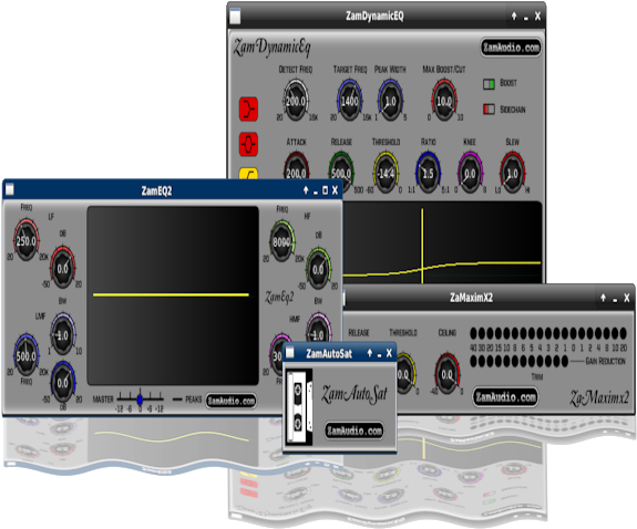 These Are The Plugins Of Zam Audio, Lately I Have Been - Electronics Clipart (640x635), Png Download