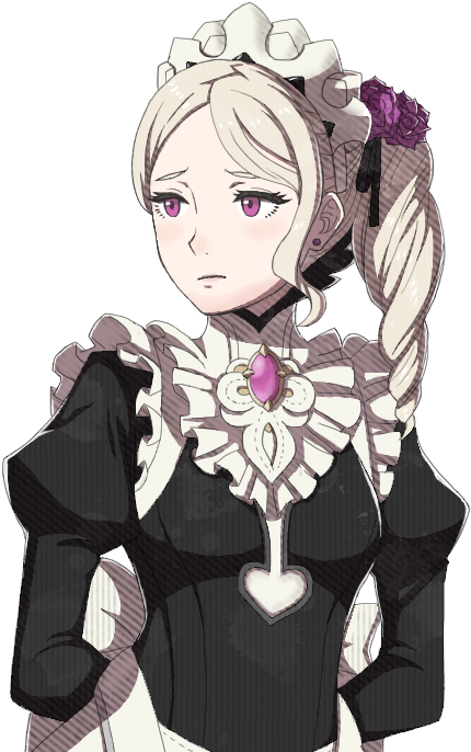 Livilla, Maid Of Castle Krakenburg And Mother Tomother - Fire Emblem Maid Elise Clipart (500x700), Png Download