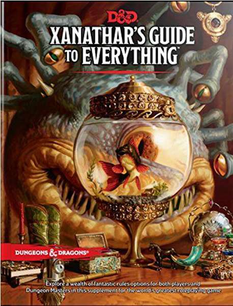 Dungeons & Dragons 5th Edition Xanathar's Guide To - Dungeons And Dragons Xanathar's Guide To Everything Clipart (600x600), Png Download