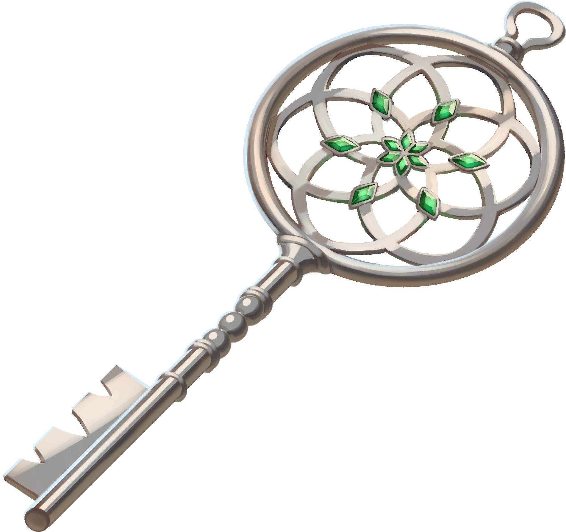 A Jeweled Key, Unusable On A Mortal's Door - Circle Clipart (2048x2048), Png Download