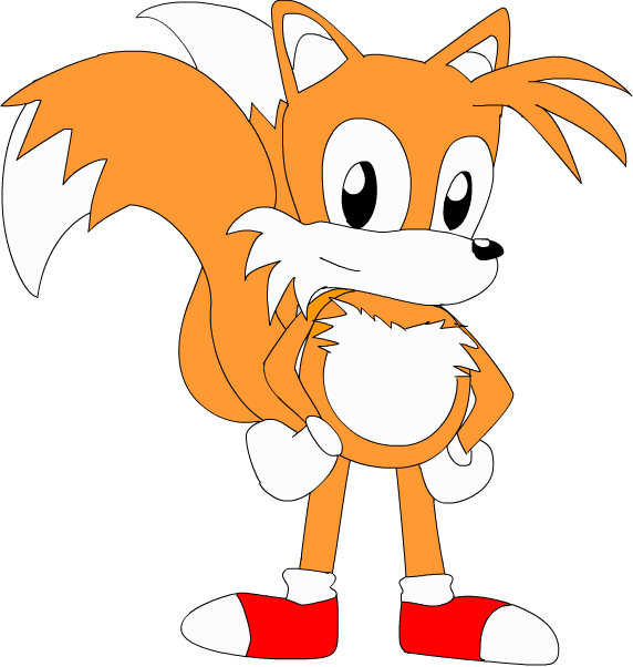 Miss Sonic Tails Flash Sketch Photo Tails Sketch - Nam Yensa Sandsea Map Clipart (572x602), Png Download
