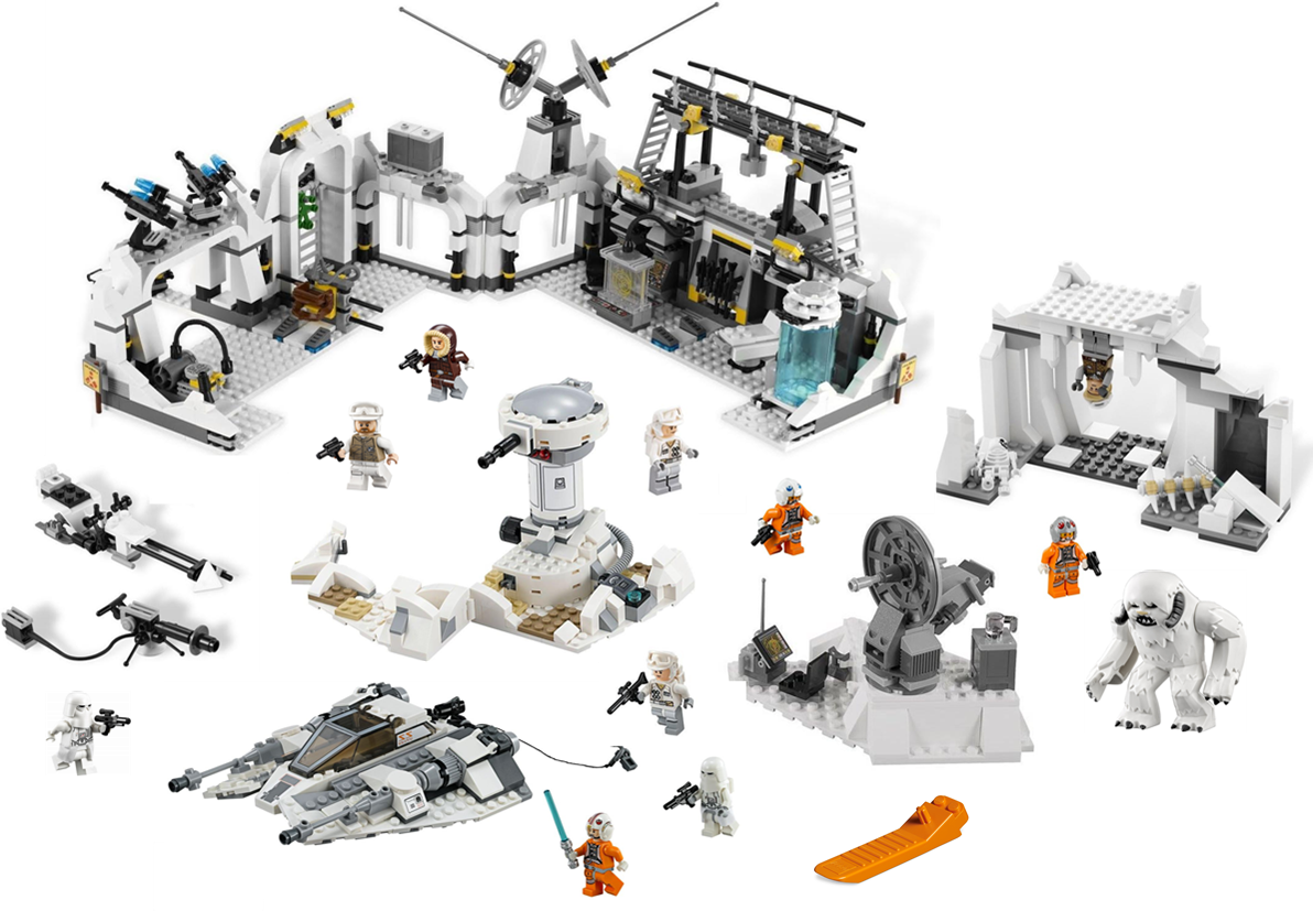 7538491478894966-assault-on-echo-rebel-wampa-snowspeeder-lego-star-wars-hoth-basis-clipart
