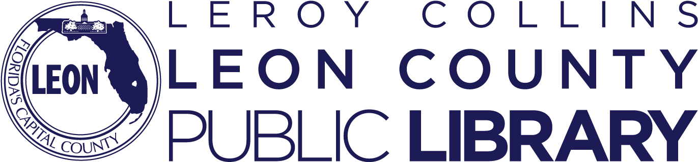 Click To Download - Leon County Library Logo Clipart (1400x346), Png Download