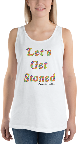 Let's Get Stoned Tank - Top Clipart (600x600), Png Download