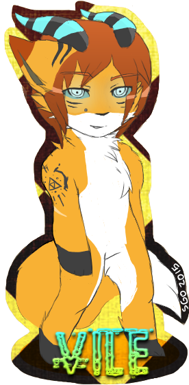 Vile Werefox Badge - Cartoon Clipart (600x700), Png Download