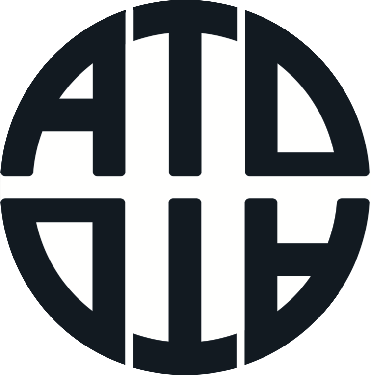 Atd Logo Minimal Clipart (756x763), Png Download
