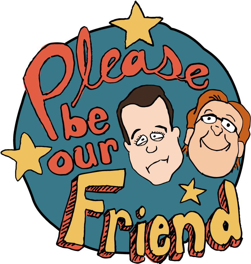 Please Be Our Friend Is The Culmination Of The Friendship - Cartoon Clipart (960x960), Png Download