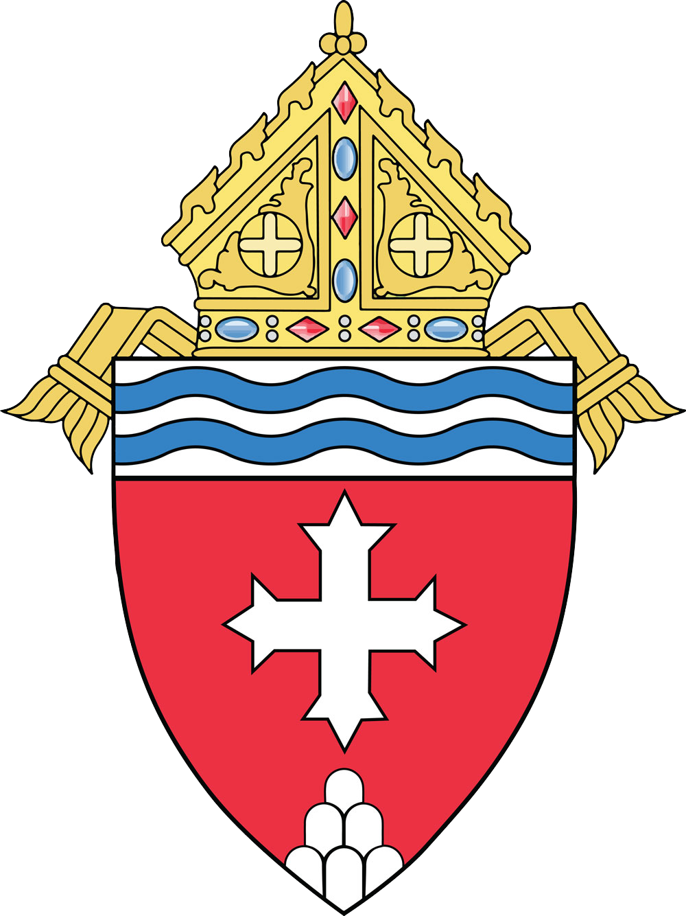 Roman Catholic Diocese Of Memphis - Archdiocese Of Newark Seal Clipart (1000x1334), Png Download
