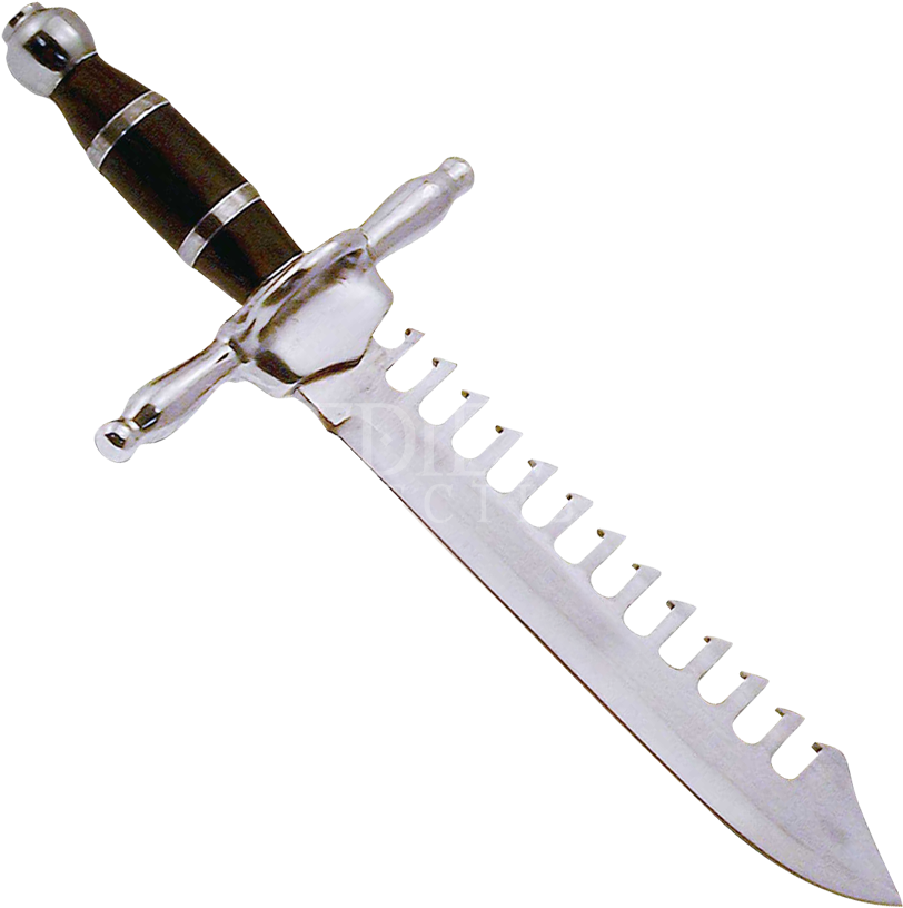 38762426 - Swordbreaker Dagger Clipart (850x850), Png Download