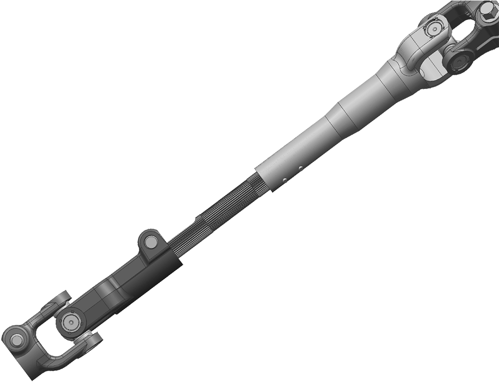 Intermediate Shafts - Black Battery Cable Clipart (1000x778), Png Download