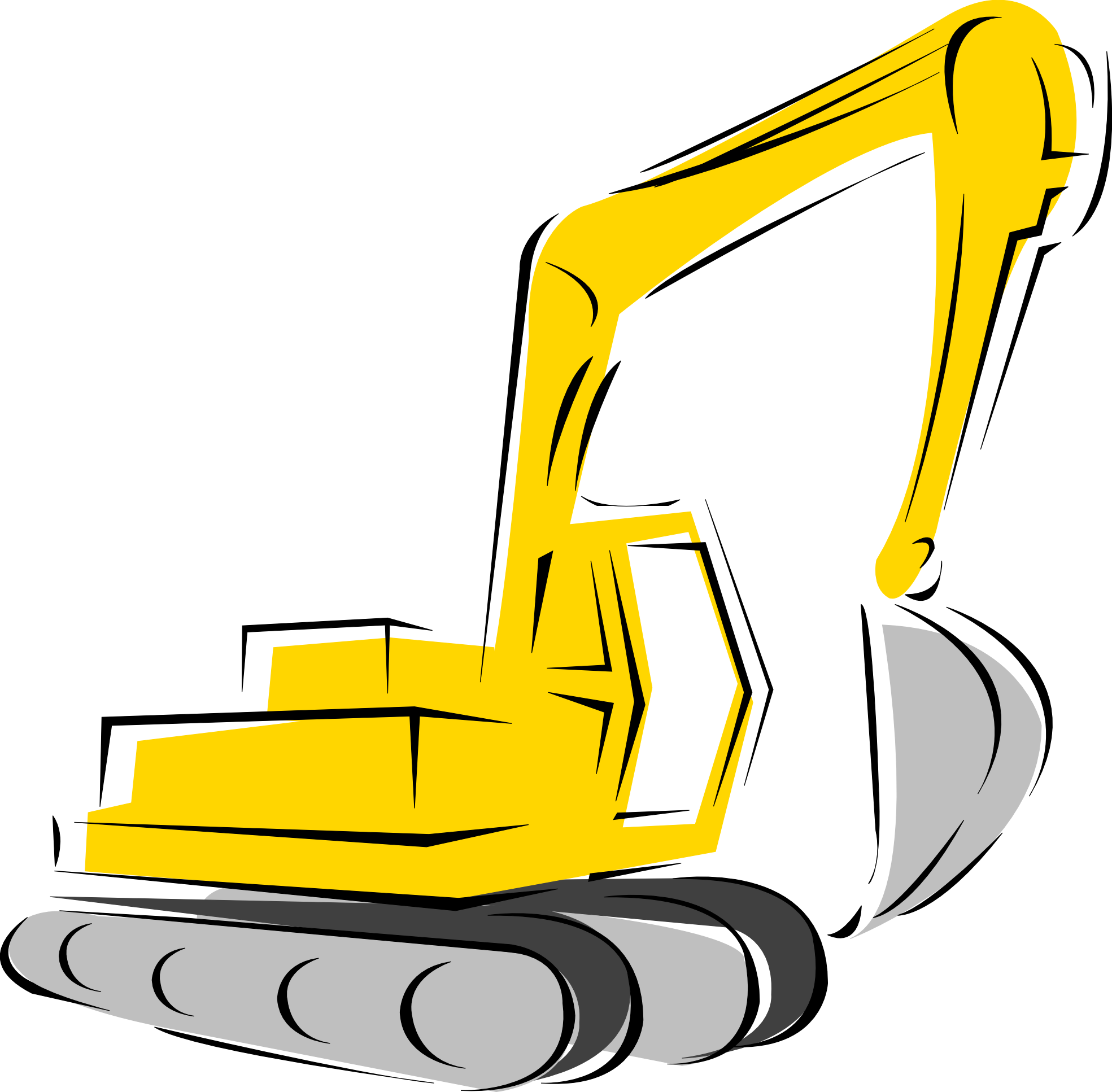 Image Result For Construction Vehicle Svg - Heavy Equipment Clip Art - Png Download (1969x1934), Png Download