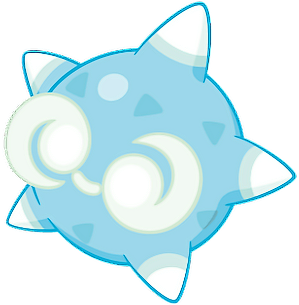 #pokemon #minior #light #blue #freetoedit - Pokemon Sun And Moon Minior Core Clipart (600x600), Png Download