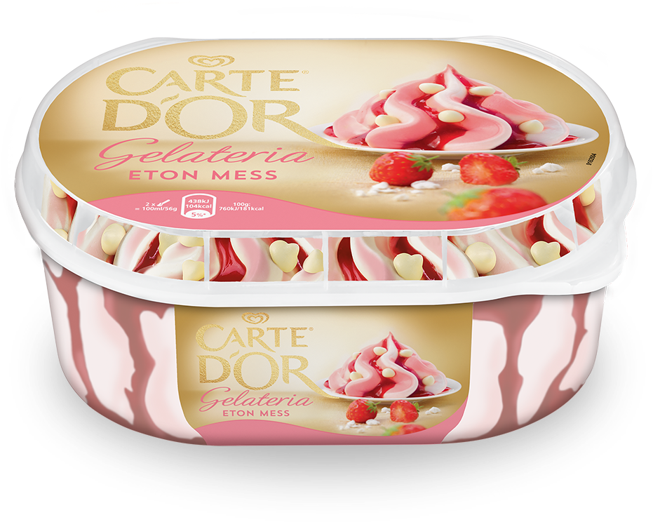 Carte D'or Gelateria Eton Mess - Carte D Or Eton Mess Clipart (960x960), Png Download