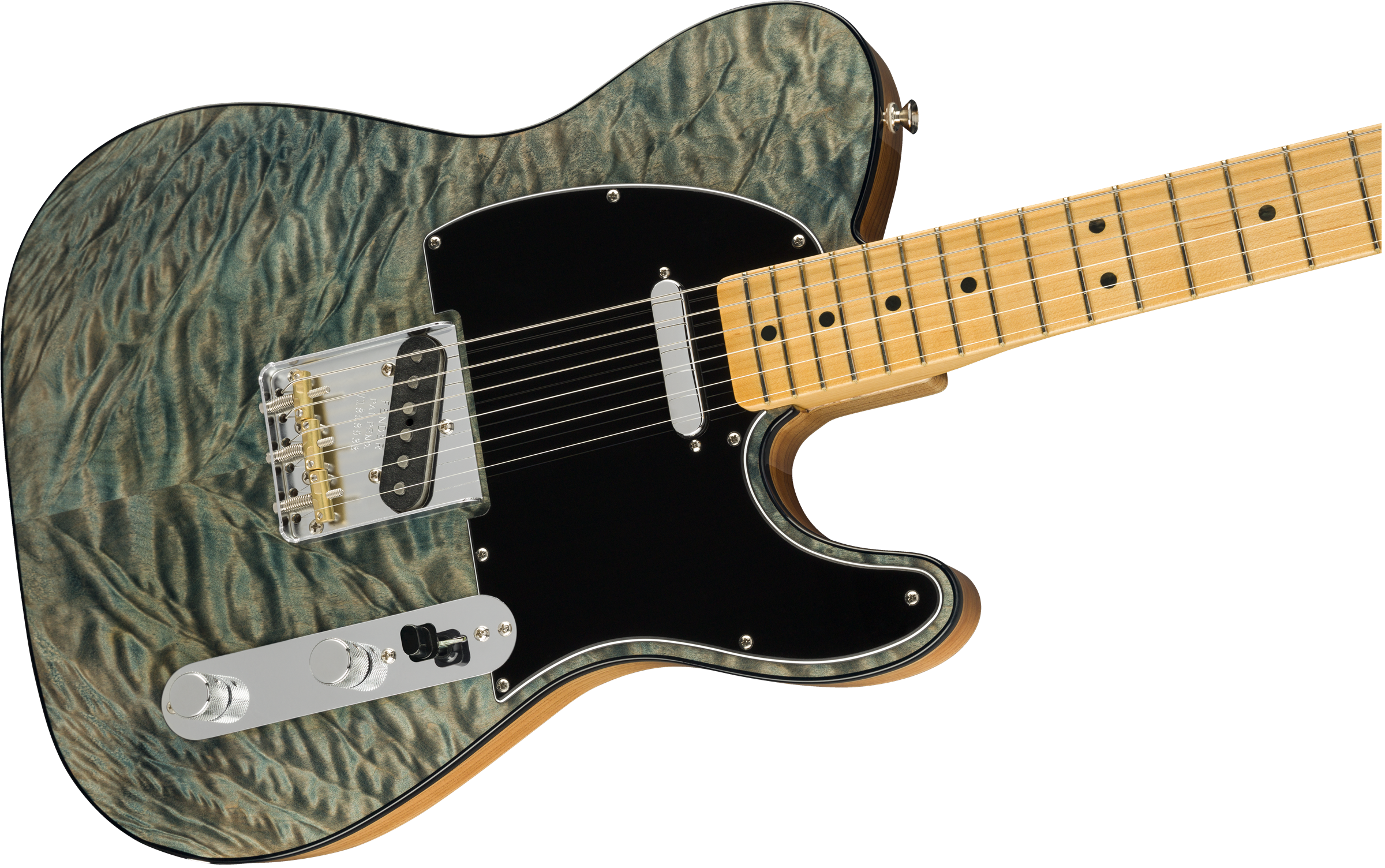 Fender Rarities Quilt Maple Top Telecaster®, Maple - Fender American Professional Telecaster Review Clipart (2400x1504), Png Download