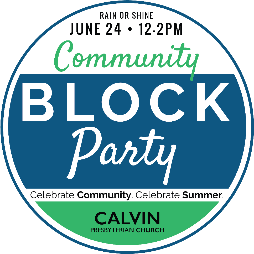 2017 Block Party Logo - Hilmar, California Clipart (981x981), Png Download
