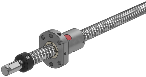 905mm X 16mm Od Ball Screw With Ball Nut And Shaft - Cutting Tool Clipart (555x555), Png Download