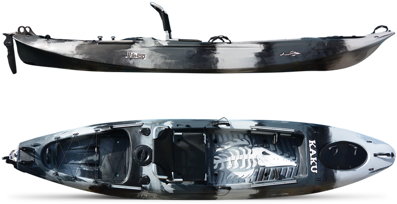 Kaku Wahoo - Sea Kayak Clipart (887x500), Png Download