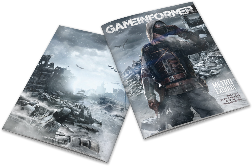 Game Informer Cover - Album Cover Clipart (960x636), Png Download