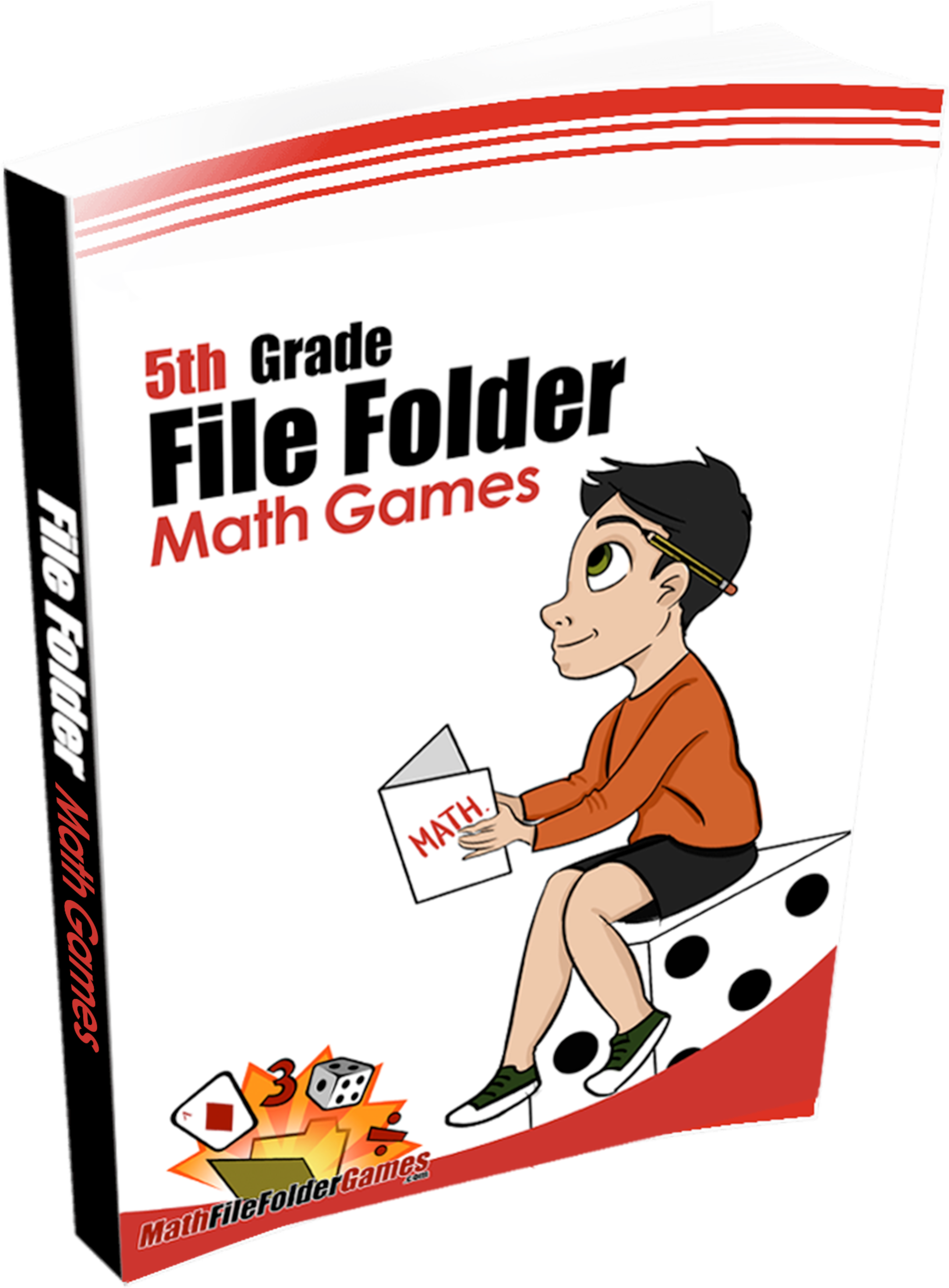 5th Grade File Folder Math Games - Mathematical Game Clipart (2048x2703), Png Download