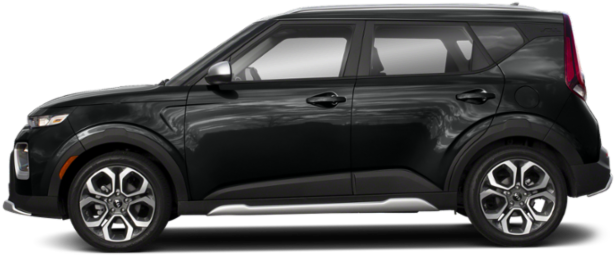 New 2020 Kia Soul 5dr Wgn At - Kia Soul 2014 All Black Clipart (640x480), Png Download