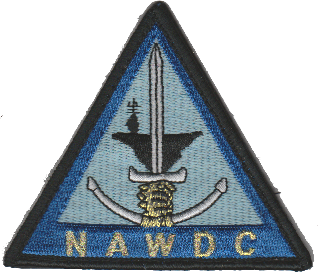 Us Navy Nawdc- No Velcro Military, Law Enforcement - Emblem Clipart (1198x966), Png Download